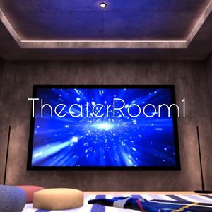 【VRChat想定】TheaterRoom1【ワールドアセット】