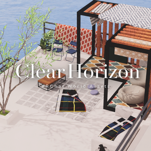 【VRChat想定】ClearHorizon【ワールドアセット】