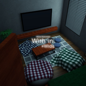 【VRChat想定】With in. + Wide【ワールドアセット】