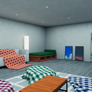 【VRChat想定】ConcreteHouse1.ReBuild (コンクリート打ちっぱなしハウス1.ReBuild)【ワールドアセット】 缩略图 5