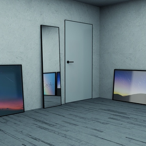 【VRChat想定】ConcreteHouse1.ReBuild (コンクリート打ちっぱなしハウス1.ReBuild)【ワールドアセット】 缩略图 11