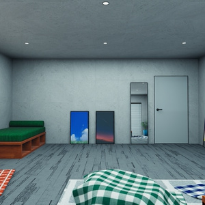 【VRChat想定】ConcreteHouse1.ReBuild (コンクリート打ちっぱなしハウス1.ReBuild)【ワールドアセット】 缩略图 3