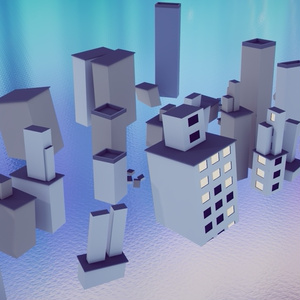 【UnityEditor拡張】窓の向こう側 - NearCity / DistantTrain Generator -【VRChat想定】 缩略图 15