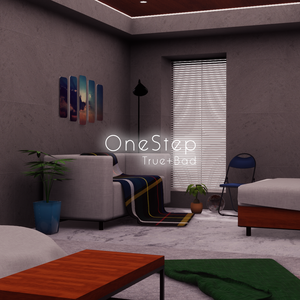 【9/13までセール中！】【VRChat想定】OneStep.ReBuild (True+Bad)【ワールドアセット】