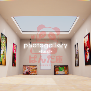 【9/27までセール中！】【VRChat想定】photogallery -furst- 【ワールドアセット】【ケモノ界隈向け】