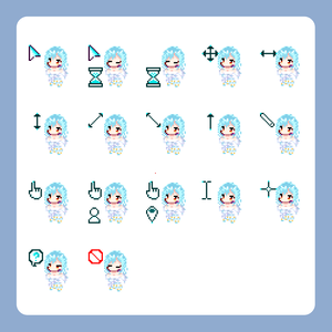 モイラ　マウスカーソル
