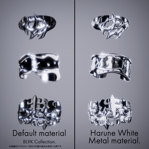 Harune Black＆White Metal material 缩略图 7
