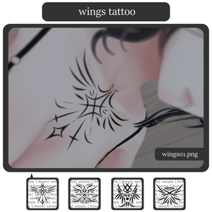 Wings tattoo