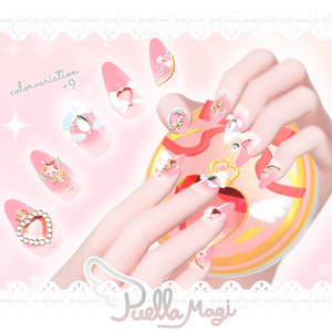【3アバターMA対応】🎀PuellaMagiNail🪽【非対応用モデルあり！】 #dotNome