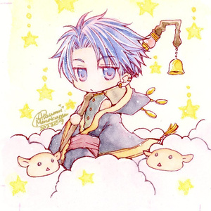 【イラスト原画】ひつじかい【ミニ額】