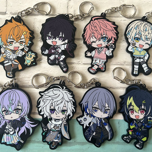 ツイステ ハーツラビュル寮2点 ポムフィオーレ寮1点 キーホルダー ツイステ ハーツラビュル寮2点 ポムフィオーレ寮1点