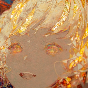 藤ちょこ 四季織りの着物 【受注生産】 - ILLUST GALLERY TOLALA