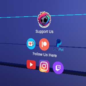 [VRCHAT] Social Media Buttons