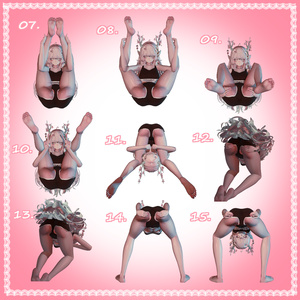❤️ Exhibitionism Pose Pack Vol.1 ❤️ 缩略图 3