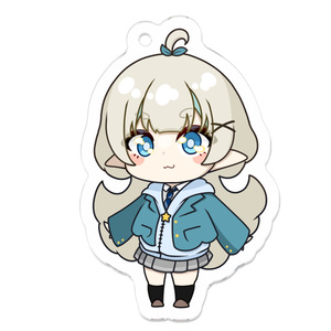 Aoi Kurage-chan Keychain