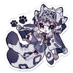 ブルアカ ヒビキ アクリルキーホルダー 80mm - Mirage Haze - BOOTH