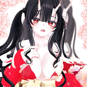 [ 萌, Moe ] moe oni make up & body texture :: 萌 メイク 缩略图 2
