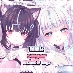 ♡みるくらて&しゅがーらて, Milk & Sugar Latte ♡ Milk & Sugar Latte make up & body texture ! みるくらて&しゅがーらて メイク!