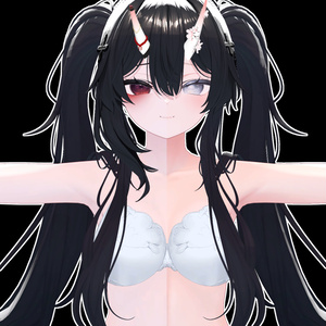 ၄၃ SHINANO, しなの‎ ၄၃ Shinano Oni make up & body texture ‎ʚɞ しなの メイク テクスチャ 缩略图 4