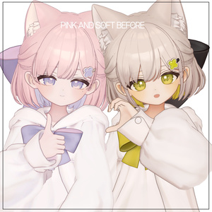 【しらつめ, Shiratsume 】 Shiratsume Soft/Pink make up & body texture ! しらつめメイク! 缩略图 4