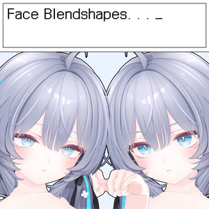 ⯎ 【ラムネ/Ramune 】 Ramune Pure make up & body texture + Face Blendshapes ⯎ラムネ メイク テクスチャ ⯎ 缩略图 5