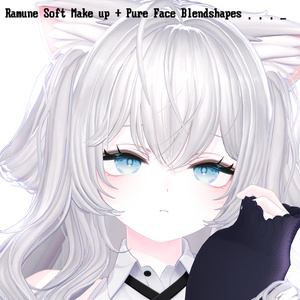 ⯎ 【ラムネ/Ramune 】 Ramune Pure make up & body texture + Face Blendshapes ⯎ラムネ メイク テクスチャ ⯎ 缩略图 6