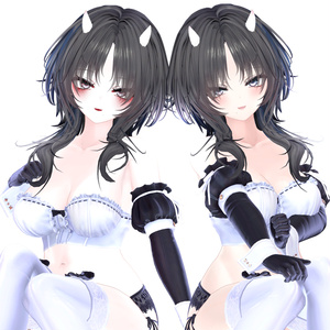 ♡【KUMALY / クマリ】 Kumaly Oni Make up & body texture + Face Blendshapes ♡ クマリ メイク テクスチャ♡ 缩略图 6
