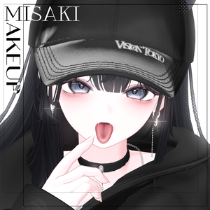 【海咲, MISAKI 】 Misaki Soft make up & body texture + Face Blendshapes 【海咲 メイク テクスチャ 】 