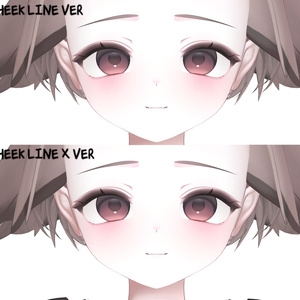 【 輝夜, Kaguya 】 Kaguya Soft make up & body texture + Face Blendshapes 【輝夜 メイク テクスチャ 】 缩略图 4