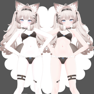 【るもか, RUMOKA 】 Rumoka Soft make up & body texture + Face Blendshapes 【るもか メイク テクスチャ 】 缩略图 4