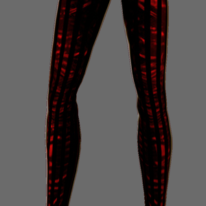Red and Black Skinny Jeans (Plain and Torn Versions)