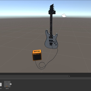 【Free】フロイドーズギター+おまけアンプ【3dmodel】 缩略图 3