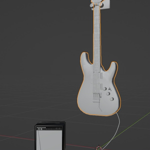 【Free】フロイドーズギター+おまけアンプ【3dmodel】 缩略图 4