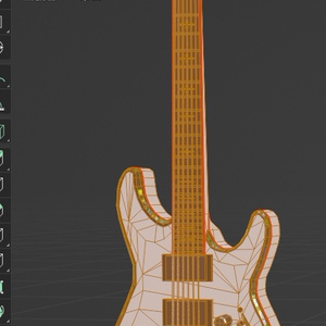 【Free】フロイドーズギター+おまけアンプ【3dmodel】 缩略图 2