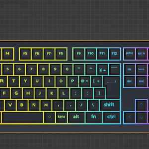【Free】ゲーミングマウス　キーボード【3dmodel】 缩略图 13