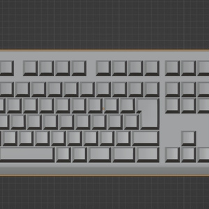 【Free】ゲーミングマウス　キーボード【3dmodel】 缩略图 9