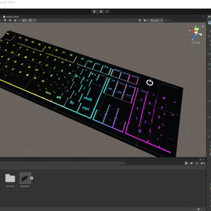 【Free】ゲーミングマウス　キーボード【3dmodel】 缩略图 16