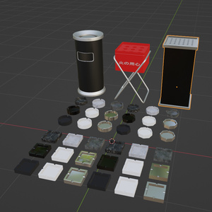 【Free】灰皿‐ashtray-【3dmodel】