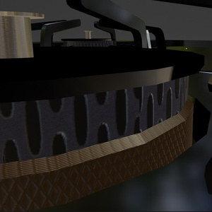 【Free】ガスコンロ(gas stove)　ビルトインタイプ【3dmodel】 缩略图 6