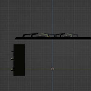 【Free】ガスコンロ(gas stove)　ビルトインタイプ【3dmodel】 缩略图 4