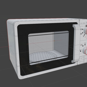 【Free】電子レンジ(microwave)【3dmodel】 缩略图 2