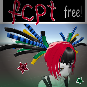 FREE CYBER PIGTAILS / VRChat 髪型