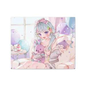幸せなふたりに贈る結婚祝い 32×41㎝「 むん 」F6・油彩・原画 - かいがのみせあかちゃん - BOOTH 絵画