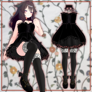 [桔梗用衣装][Kikyo] Gothic Dress