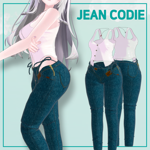 【7アバター対応】 Jean Codie 【VRChat想定】