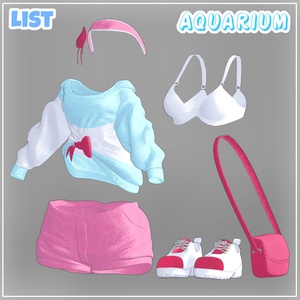 【PB】【5アバター対応】 Aquarium 【VRChat想定】 缩略图 7