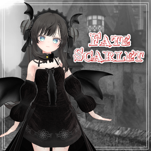 【PB】【5アバター対応】 Fate Scarlet 【VRChat想定】
