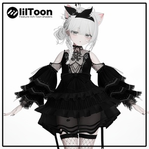【PB】【 5アバター対応】 Goth 【VRChat想定】 缩略图 4