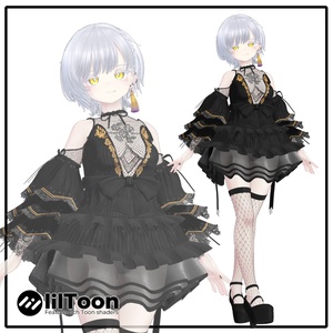 【PB】【 5アバター対応】 Goth 【VRChat想定】 缩略图 5