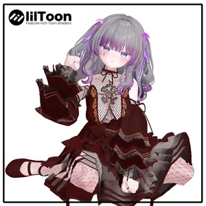 【PB】【 5アバター対応】 Goth 【VRChat想定】 缩略图 2